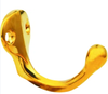 Wall-Mounted Brass Bathroom Single Hook 