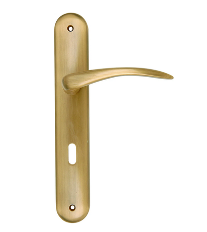 Antique Brass Door Lock Door Handle Antique Brushed Brass