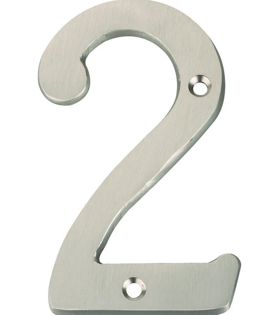 Solid Brass Traditional House Number