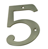 Solid Brass Traditional House Number