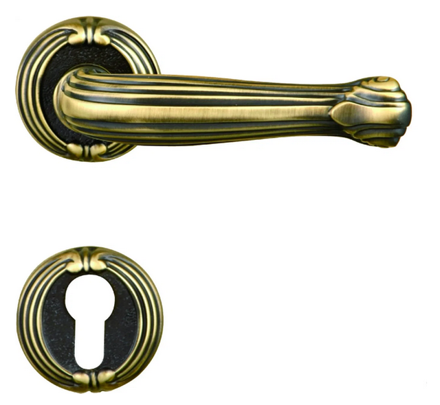 Round Brass Lock Without Lock Body and Cylinder 