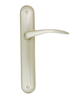 Brass Door Lock with Stain Nickel Finish