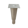 Satin Nickel Kitchen Equipment Hardware Adjustable Leg