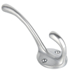 Modern Contemporary Hat & Coat Hook - Satin Chrome Plated