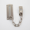 Security Door Chain Home Office Lock Guard Latch Brass Material Chrome Plated