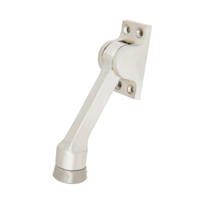 Kick Down Door Holder Satin Nickel Finish