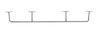Stainless Steel Handrail for Train & Subway, Polished Grab Bar, Public Transport Safety Handle