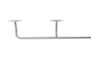 Stainless Steel Handrail for Train & Subway, Polished Grab Bar, Public Transport Safety Handle