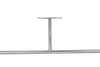 Stainless Steel Handrail for Train & Subway, Polished Grab Bar, Public Transport Safety Handle
